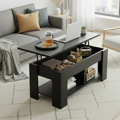 Sparta Lift Top Extendable Coffee Table with Storage