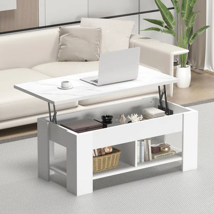 Sparta Lift Top Extendable Coffee Table with Storage